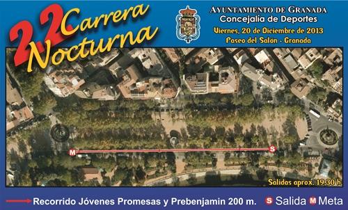 ©Ayto.Granada: Circuitos Nocturna 2013